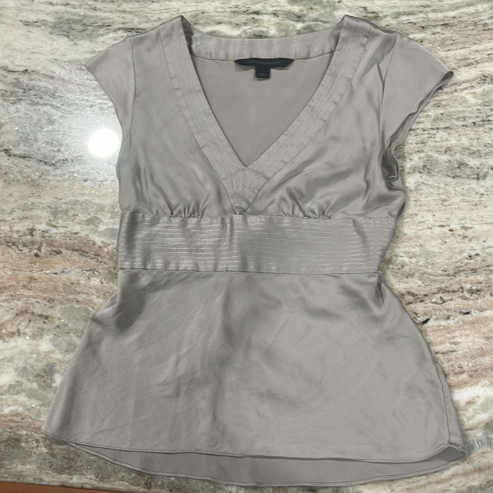 Express Design Studio dressy silk tank style shirt